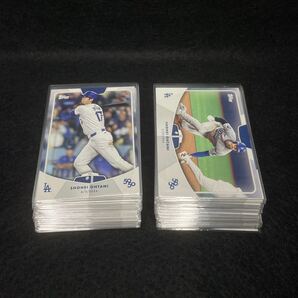 2024 Topps 大谷翔平 50/50 BOX ベースカード HR 1-50 SB 1-50 計100枚 コンプリートセット スリーブ入り ドジャース Dodgers Ohtani HR SB