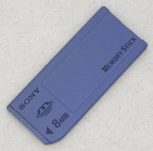 送料無料 SONY ソニー 純正 MEMORY STICK メモリースティック 8MB MSA-8A 日本製 MADE IN JAPAN 即決!