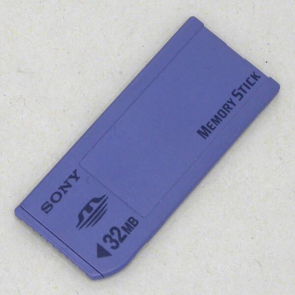 送料無料 SONY ソニー 純正 MEMORY STICK メモリースティック 32MB MSA-32A 日本製 MADE IN JAPAN 即決!