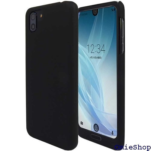 AQUOS R2 SH-03K SHV42 706SH ケース 透明 耐衝撃 軽量 カバー マットブラック 39