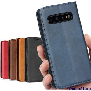 Galaxy S10plus ケース S10 plus ド機能 シンプル カバー 落ち着いた色 レトロ ネイビー 85