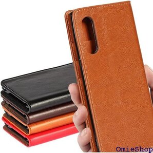 LG VELVET L-52A ケース ドコモ L-5 ード入れ 耐久性 摩擦耐性 スマホケース ライトブラウン 340