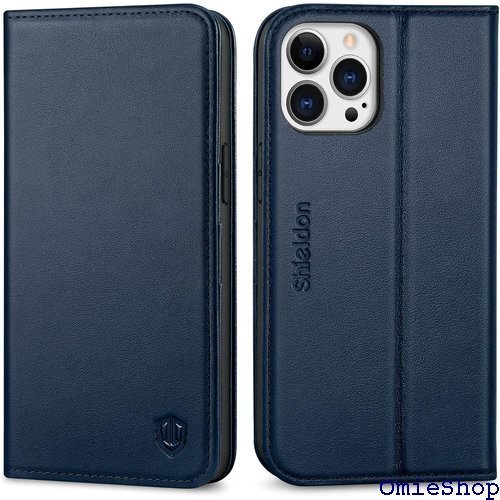SHIELDON iPhone13 Pro Max 対 ンチ対応 スマホケース 5G 202発売 ネイビーブルー 432