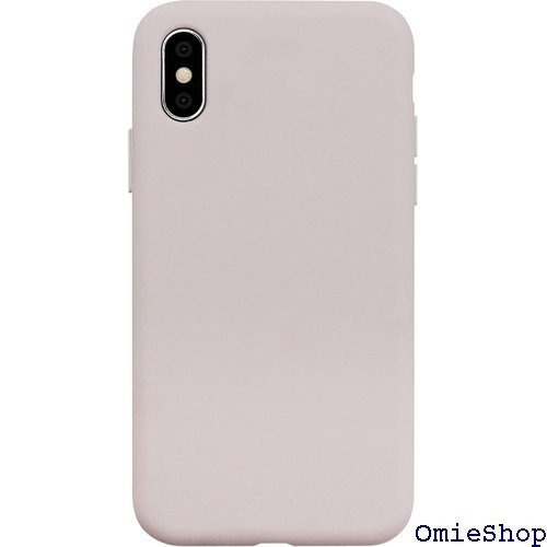 MINTY iPhoneXS ケース iPhoneX ース 両機種対応 シリコン 耐衝撃 指紋防止 グレージュ 437