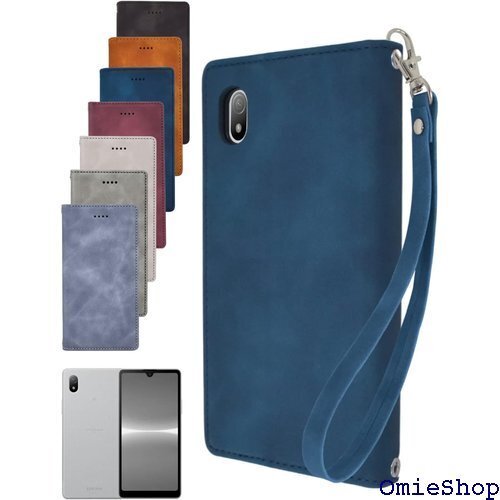 シズカウィル Xperia Ace iii doo S イファンデ2 Indigo blue インディゴブルー色 806