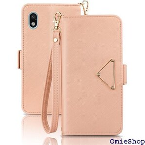 Xperia Ace III ケース 手帳型 SO-5 O-53C/SOG08/A203SO アプリコットピンク 1204