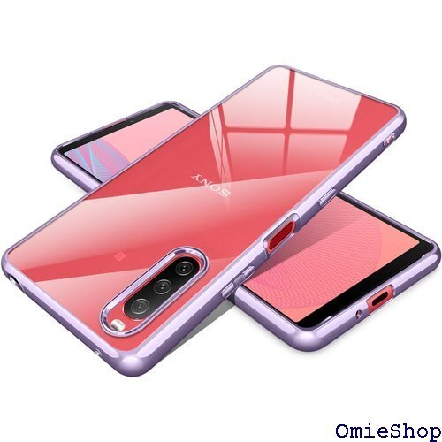 Xperia10 III / Xperia10iii U エスクペリア ストラップホール付き 超軽量 パープル 476