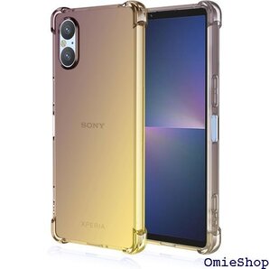 Xperia 10 VI SO-52E対応ケース グラ au SOG14ソフトTPUケース ブラック&ゴールド 1994