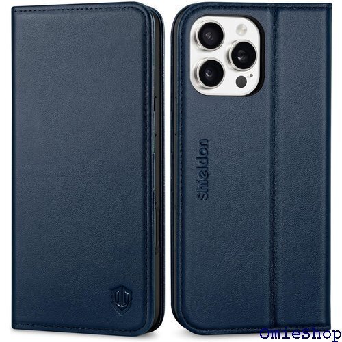 SHIELDON iPhone 16 ProMax 対 ース 2024年発売 6.9インチ 5G ネイビーブルー 2073