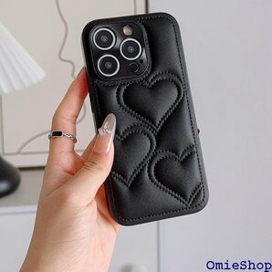 スマホ ケース 韓流 対応 iPhone 16 Pro 耐衝撃 保護 背面 カバー 黒 For iP16 Pro 2232