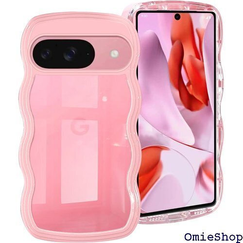 Google Pixel 9 用 ケース Google バンパー pixel9 Pro 用 スマホケース ピンク 2445