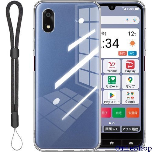 ZTE かんたんスマホ4/ A402ZT ケース MA ン対応 ZTE かんたんスマホ4/ A402ZT クリア 2797