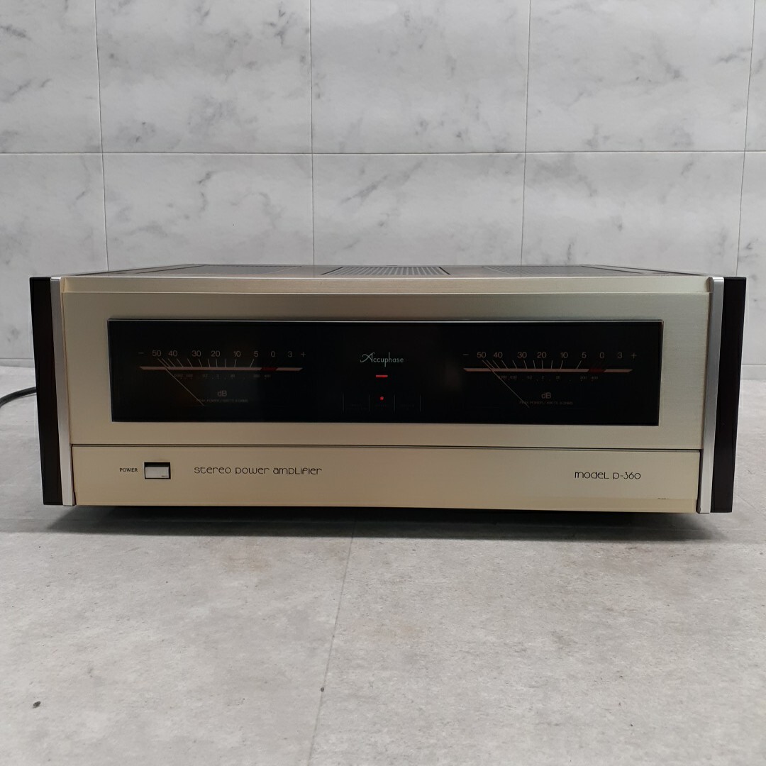 アキュフェーズ　ステレオパワーアンプ　P.360 アキュフェーズ ステレオパワーアンプ P.360 Yahoo!オークション