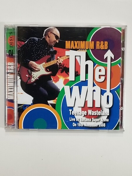 The Who/Teenage Wasteland/2CD/2008/Live at Saitama Super Arena/NEW TATOO/ザ・フー/来日/さいたまスーパーアリーナ