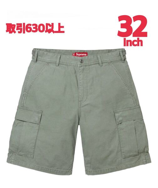 Supreme 2025SS Cargo Short Olive 32 Mサイズ シュプリーム カーゴショーツ オリーブ MEDIUM