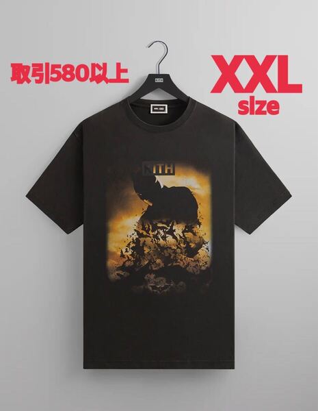 Kith x Batman Begins Vintage Tee Black XXLサイズ キス x バットマン ビギンズ ヴィンテージ Tシャツ ブラック 2XL XX-LARGE