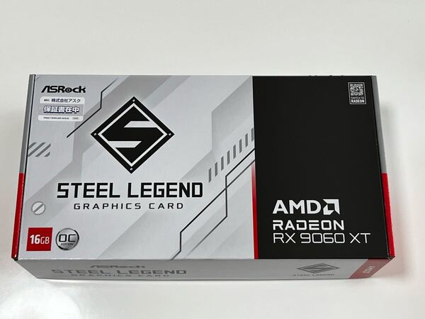 STEEL LEGEND RX9060XT 16GB OC RADEON ASRock AMD