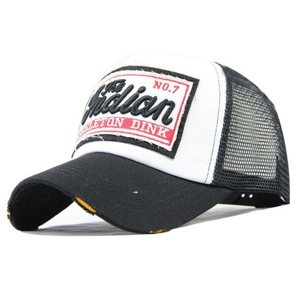 キャップ アメカジメッシュキャップ 帽子 CAP ブラック Y2K グランジ
