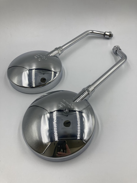 Z2ミラーメッキ ロングタイプ 左右セット 検/ Z1 Z2 Z750RS KZ900 Z900RS KZ1000 Z1R ZGP GPZ CBX GS KH SS Z400FX Z400GP マーシャル