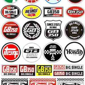 GB350 ホンダ 本田 HONDA 26枚 オリジナル ステッカー バイク バイク カスタムパーツ HONDA ホンダ カスタム 改造 送料無料