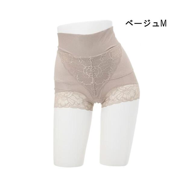 Mサイズ ベージュ 柔ら美人 骨盤ベルト付き 股関節ショーツ