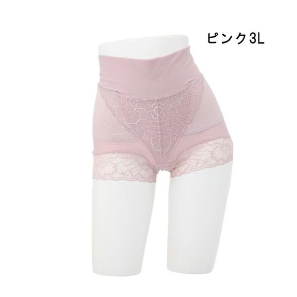 3Lサイズ ピンク 柔ら美人 骨盤ベルト付き 股関節ショーツ