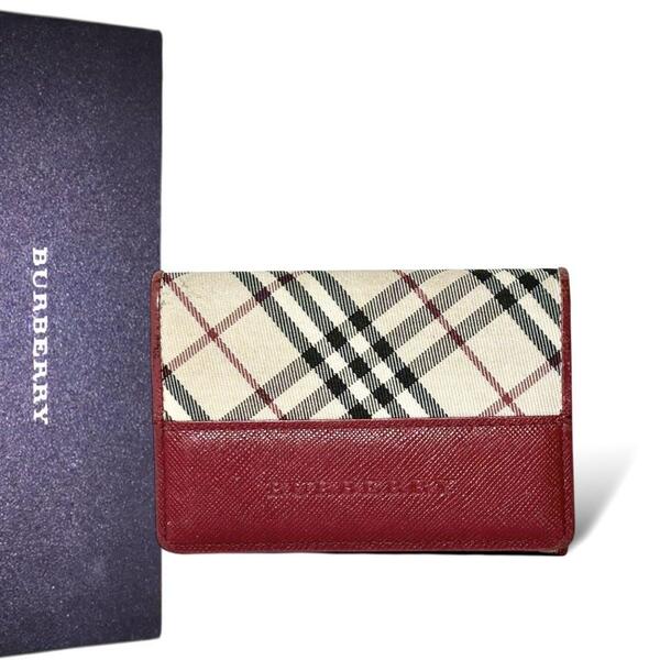 BURBERRY バーバリー カード入れ 名刺入れ ノバチェック