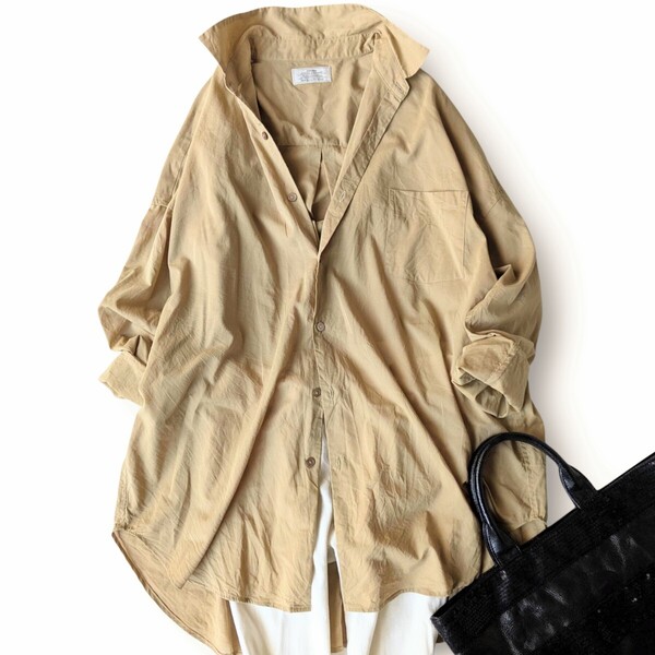 JOURNAL STANDARD relume ジャーナルスタンダードレリューム ワイド シルエット シアー シャツ