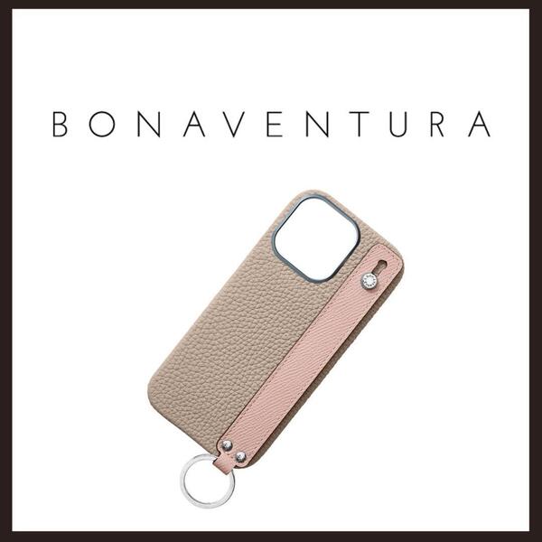 ○★新品 未使用 BONAVENTURA ハンドル付カバーケース 16Pro専用 グレージュ(ボナベンチュラ)○●
