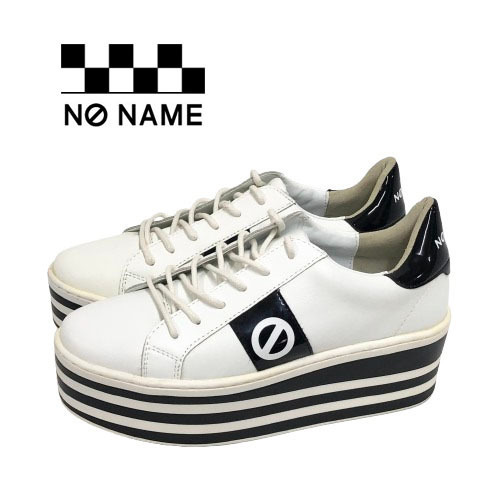 ○★訳有り 新品未使用 NO NAME (ノーネーム) BOOST レザー ホワイト 23.5cm★○