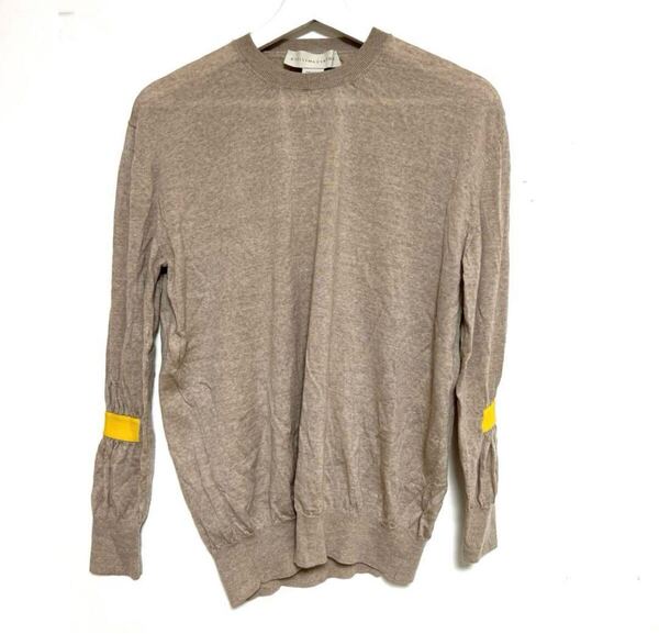 STELLA McCARTNEY ステラマッカートニー ウール ニット 薄手 ベージュ 38 中古