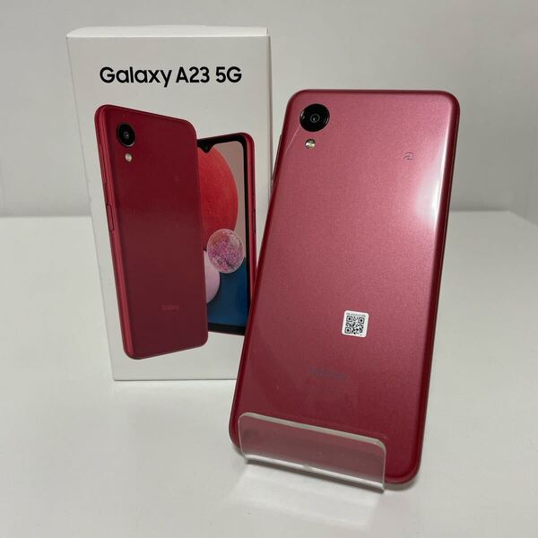 SAMSUNG Galaxy A23 5G SGC18 スマートフォン 本体 レッド 64GB サムスン ギャラクシー 中古