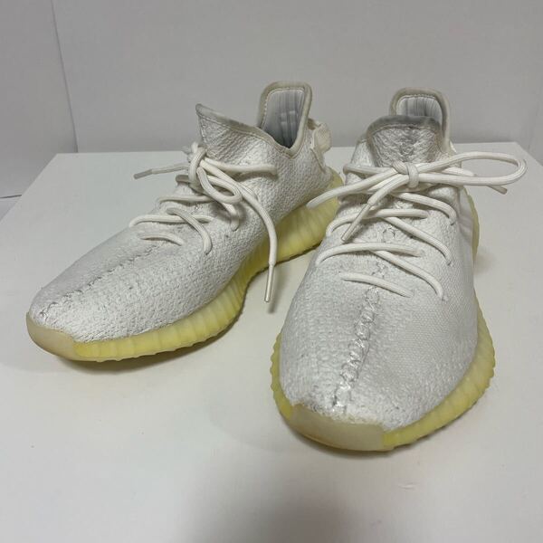 adidas YEEZY BOOST 350 V2 アディダス イージーブースト スニーカー CP9366 ホワイト 27.5 中古