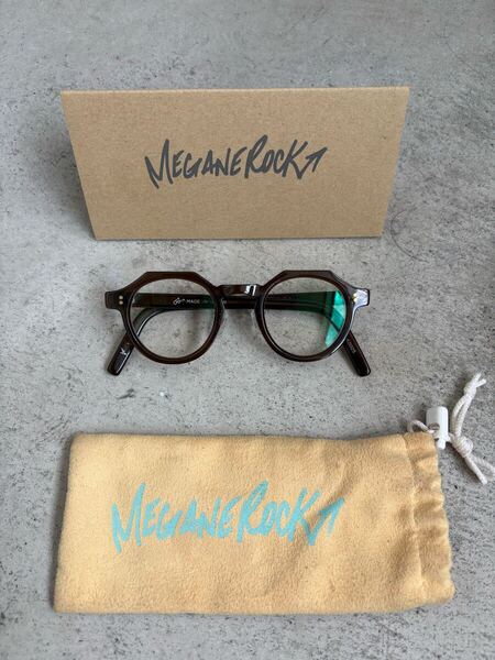 希少完売 MEGANE ROCK SEKKAKUDO LIMITED MODEL メガネロック 折角堂別注 クラウンパント 眼鏡 frame france