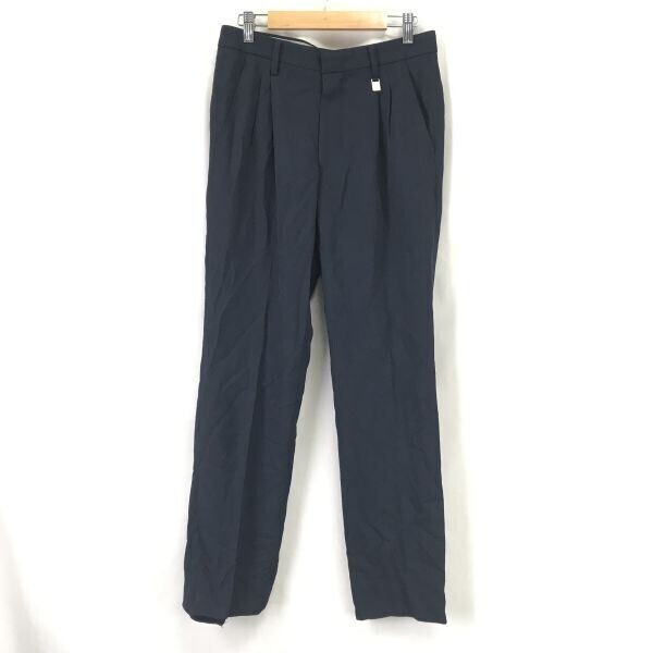 日本製★Black&White/ブラック&ホワイト★ゴルフパンツ/スラックス【W76/メンズS-M/股下76cm/navy/ネイビー】ズボン/Pants/Trouser◆TBH929
