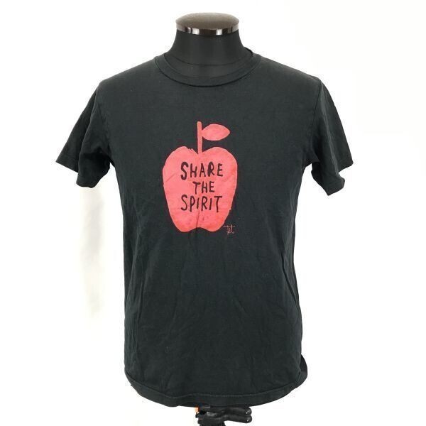 BEAMS T★半袖Tシャツ【Mens size -S-M程度/黒/black】Tops/Shirts◆BG955