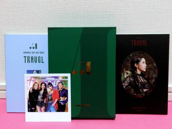K-POP♪ MAMAMOO ママム 10TH MINI ALBUM「TRAVEL」韓国盤CD 廃盤!ほぼ美品!80P+32Pソラ Ver. フォトブック+ポラロイド写真