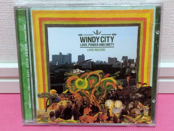 韓国レゲエバンド WINDY CITY ウィンディ・シティ「LOVE RECORDS」輸入盤CD+ステッカー 廃盤!希少品!再生確認済み!