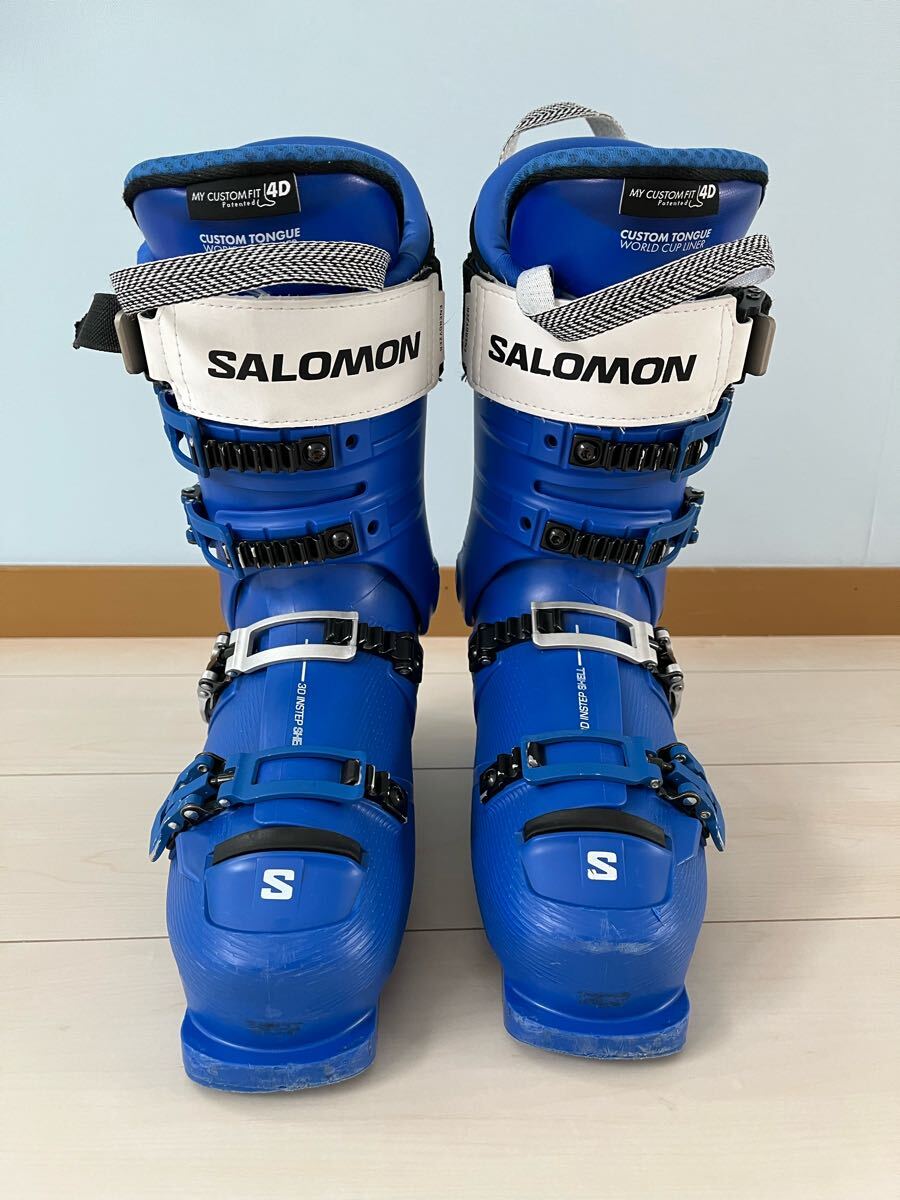 新品未使用】Salomon S/Race スキー ブーツ 控え目 25.5 ブルー