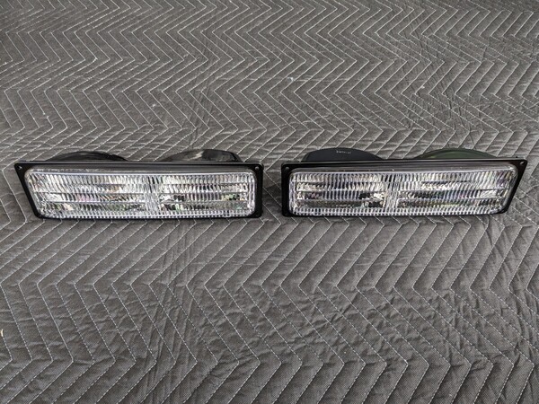送料込み 新品 純正タイプ パークランプ 左右 シボレー C1500 K1500 2500 3500 タホ サバーバン GMC シエラ ユーコン GMT400 OBS