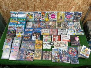 6B27 Wii WiiU 64 ゲームキューブ PS4 PSP DS ソフト まとめて 大量 ネクロマンサー 大乱闘 マリオ 龍が如く どうぶつの森 現状品