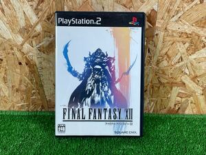 6B109 PS2 FINAL FANTASY XII ファイナルファンタジーXII ゲームソフト 中古動作品