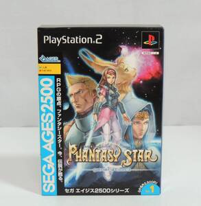□ 【ゲームソフト】 PlayStation2 プレステ2 ファンタシースター generation:1 セガ エイジス 2500シリーズ 未使用 保管品 ③