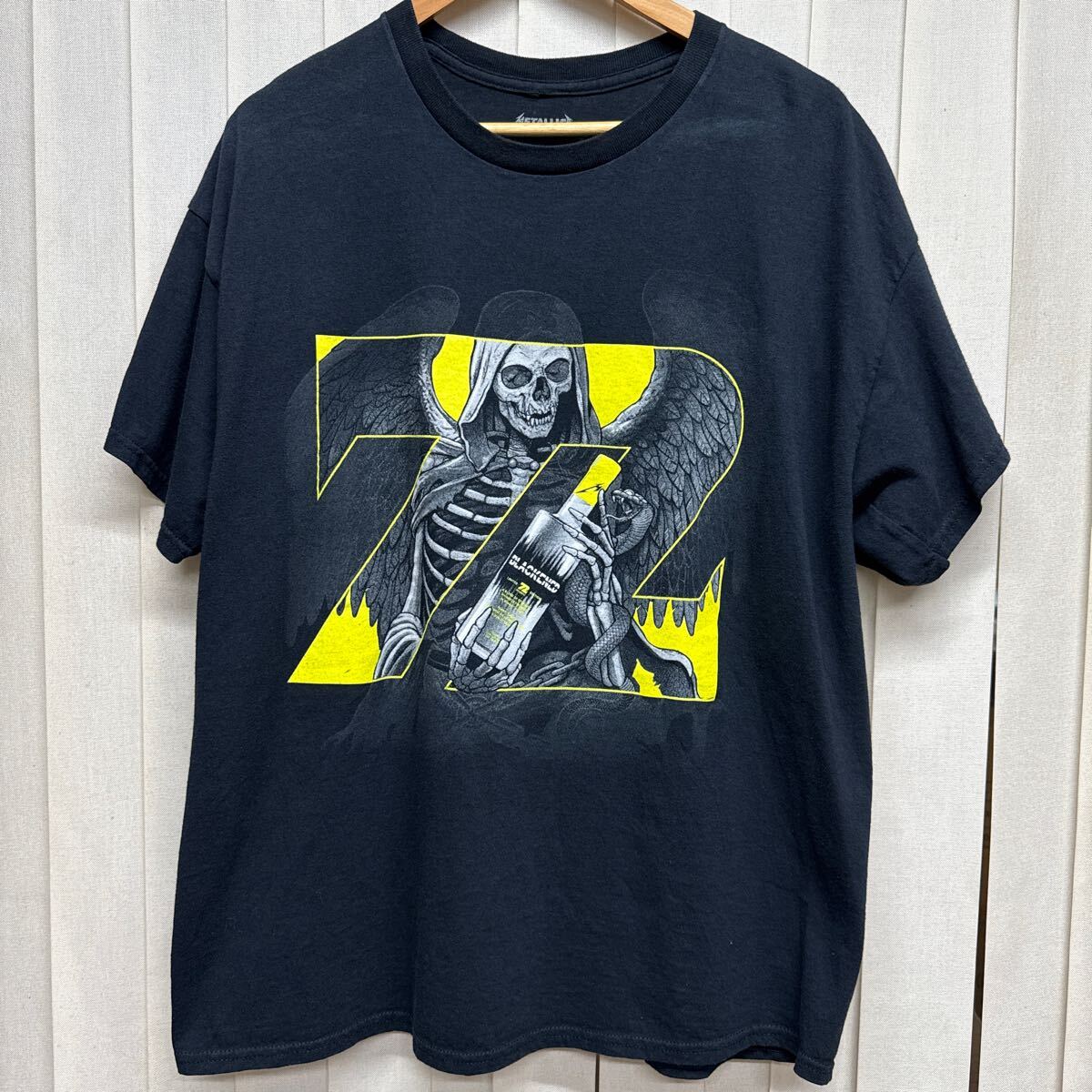 タ*す様 ジャスティス　JUSTICE 2012 WORLD TOUR Tシャツ JUSTICE 2012 WORLD TOUR Tシャツ ブラック Mサイズ - メルカリ