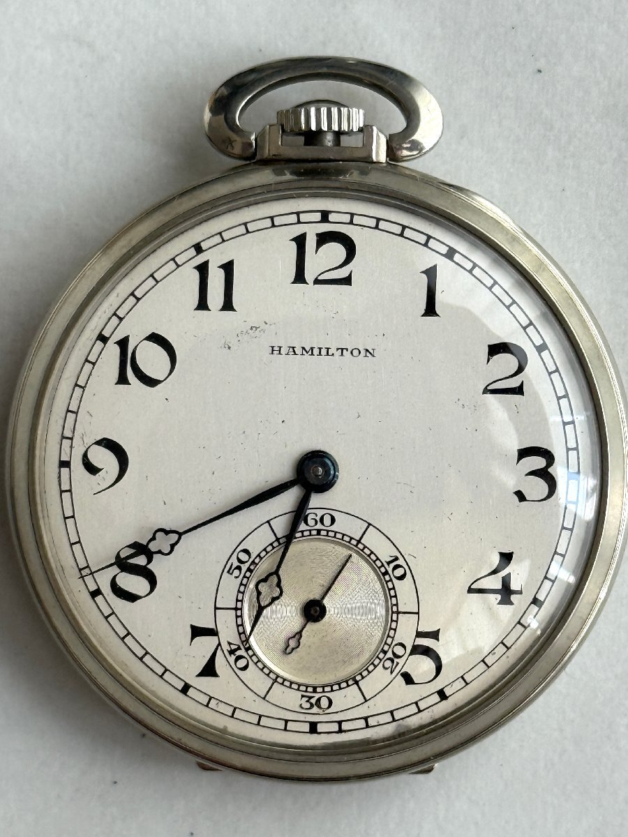Yahoo!オークション -「懐中時計」(ハミルトン) (は行)の落札