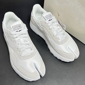 23.5cm 新品 メゾン マルジェラ × リーボック タビ スニーカー クラシック ナイロン MaisonMargiela Reebok TABI CL NYLON ホワイト MM6