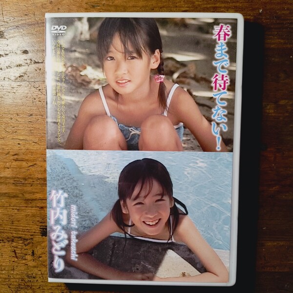 【送料無料】DVD 竹内みどり 春まで待てない! すとろべりーぱうだー 2021年 正規品 アイドル イメージ
