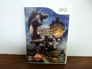 Wii モンスターハンター3(トライ) 中古