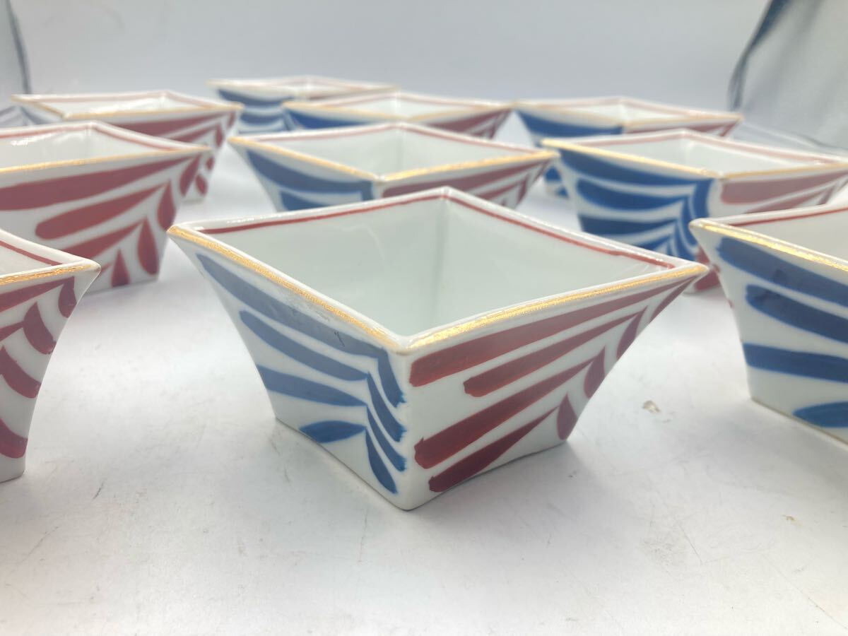 九谷焼 変形菱形 九谷焼 変形菱形