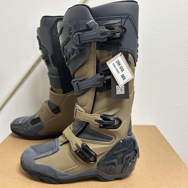 新品未使用 FOX COMP X BOOTS コンプ X ブーツ M8(25.5cm) エンデューロ モトクロス オフロード